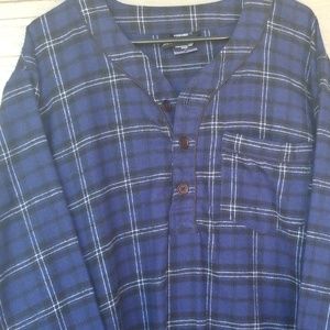 Pajama Plaid Long shirt